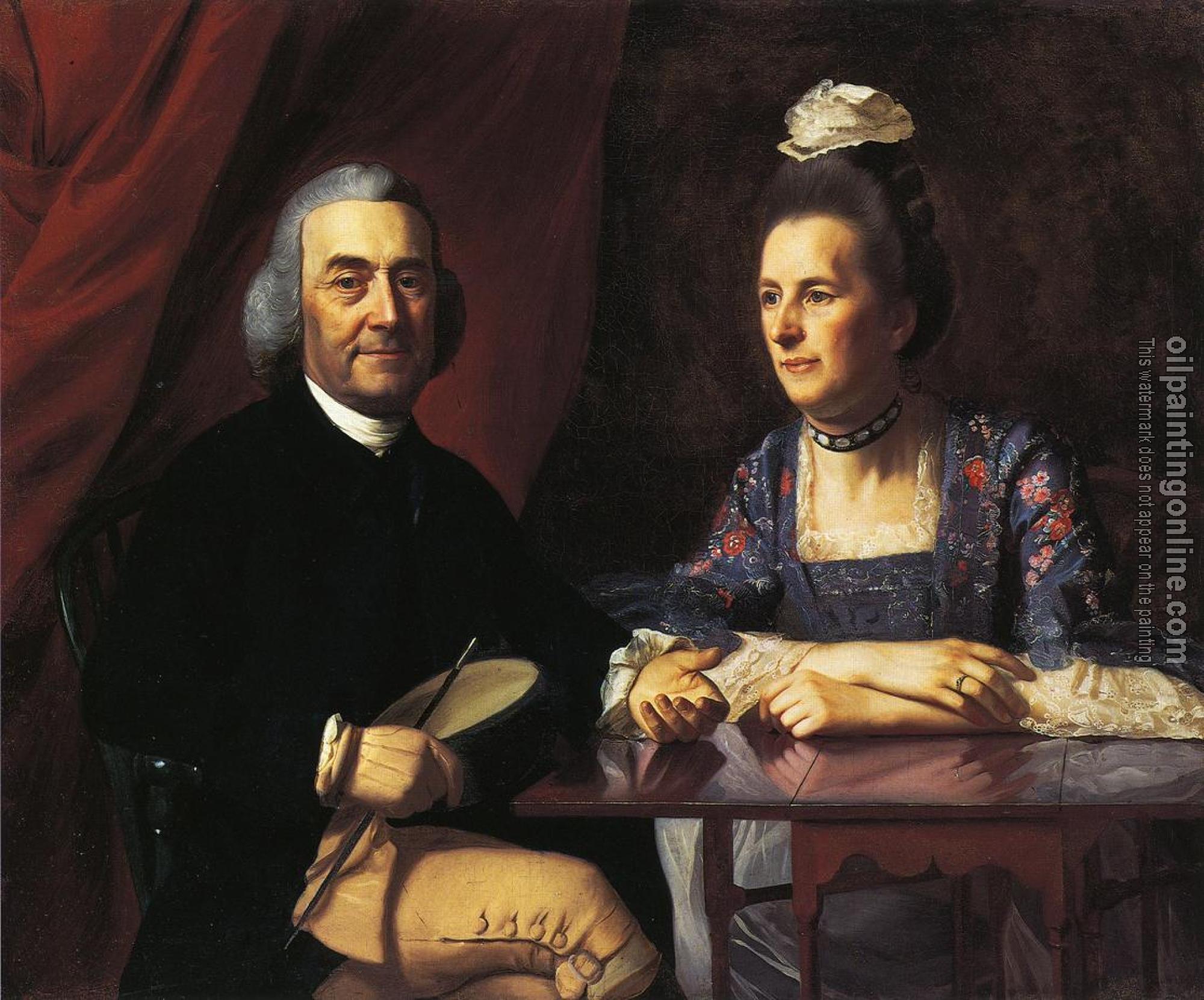 Copley, John Singleton - Mr. and Mrs. Isaac Winslow (Jemina Debuke)
